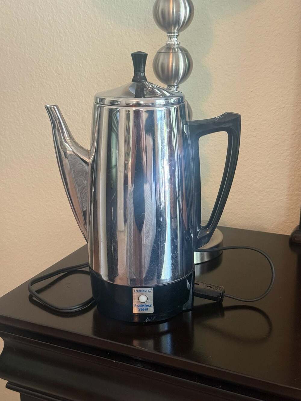 Presto Stainless Steel 12-Cup Electric Percolator Coffee Maker Model 02811